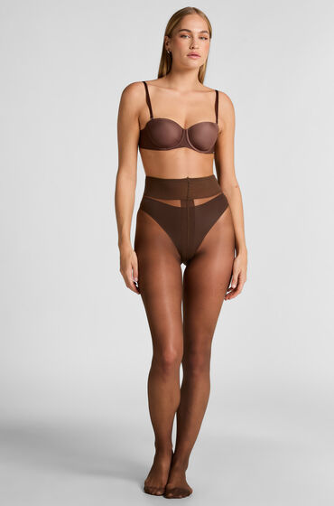 Hunkemöller Panty 15 Denier Second Skin Bruin