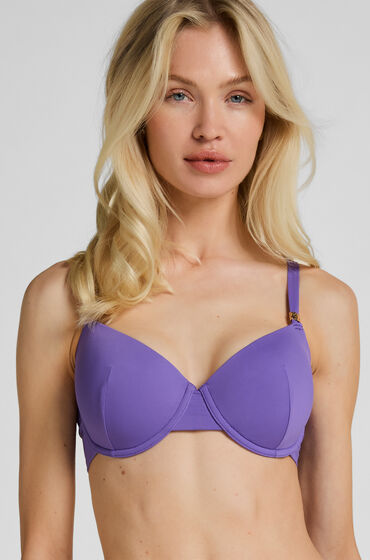 Hunkemöller Voorgevormde Beugel Bikinitop Luxe Paars