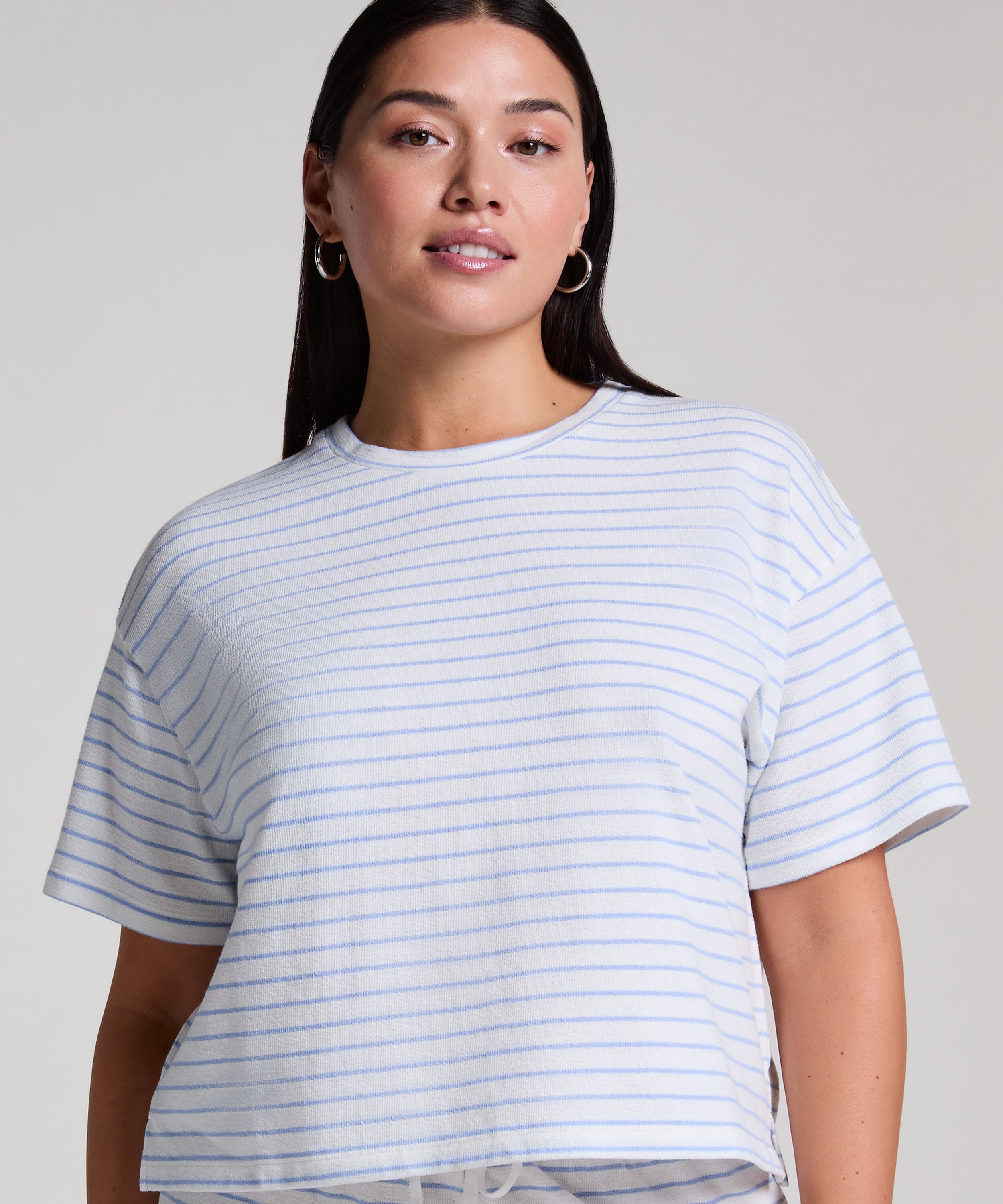 Pyjamatop, Blauw