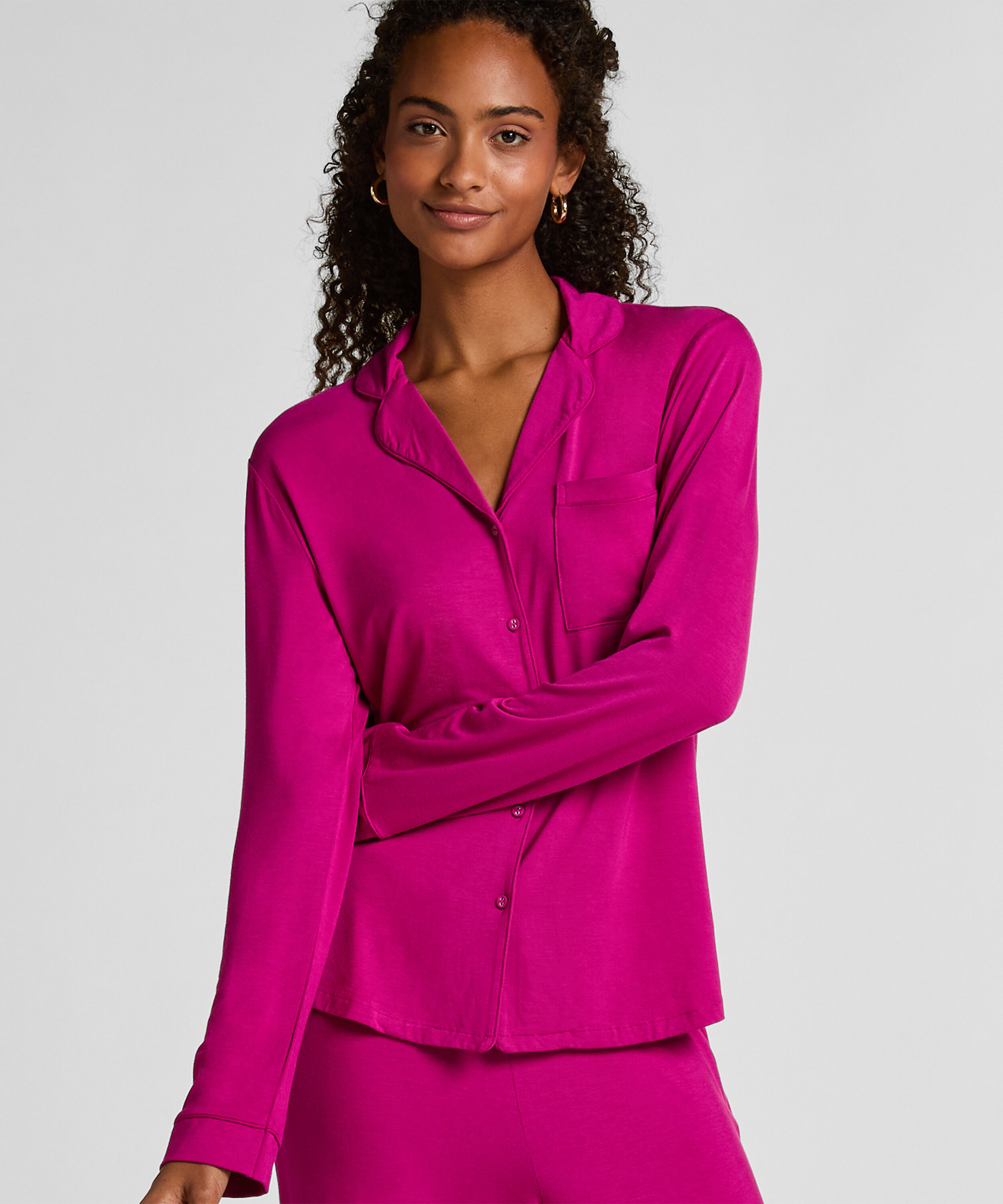 Jacket Jersey Essential, Roze