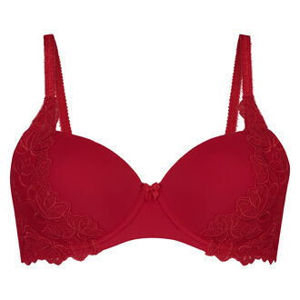 Voorgevormde beugel bh Diva, Rood
