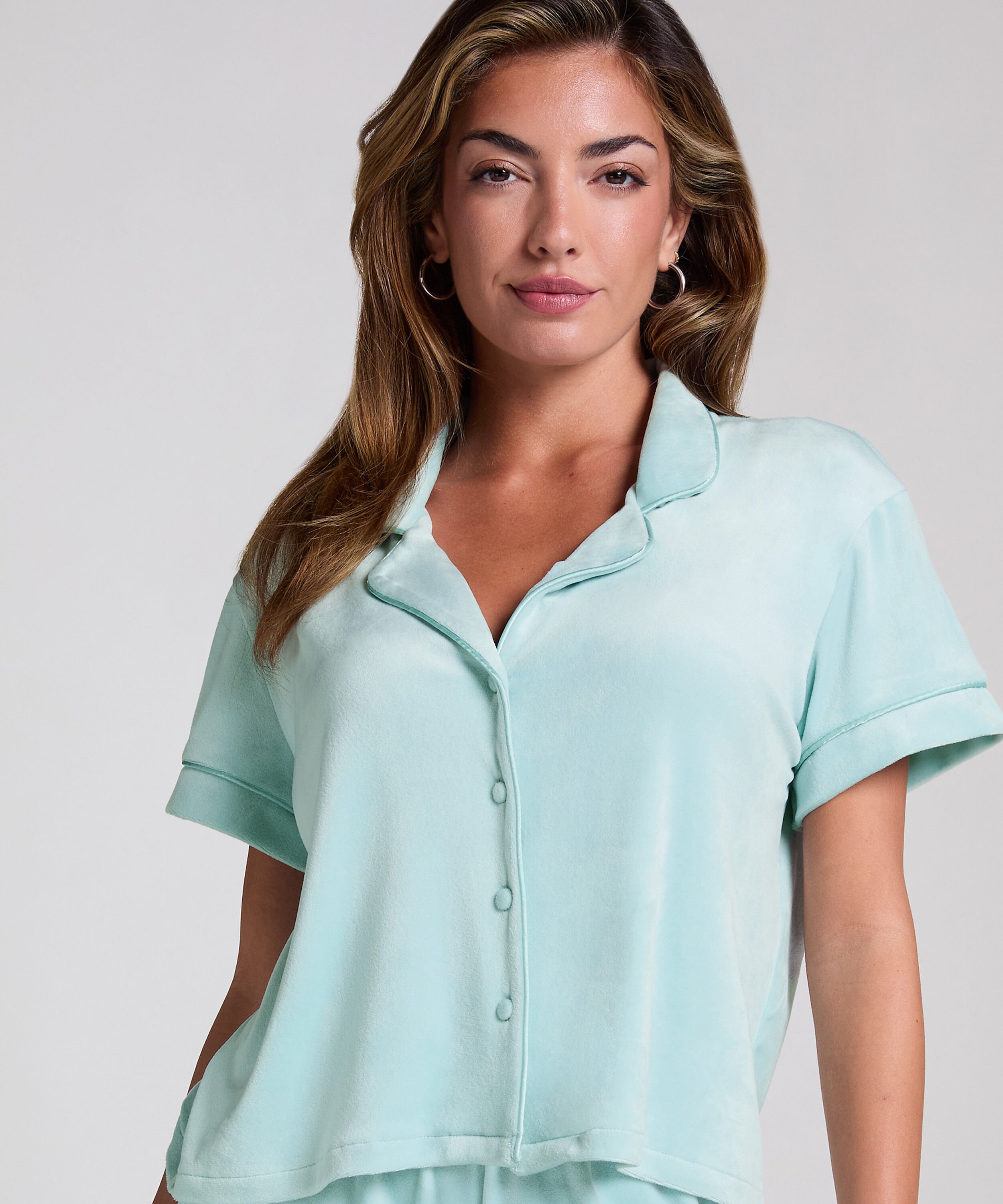 Velours Jacket, Groen Velours Jacket, Groen