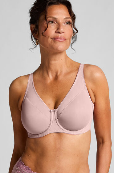 Hunkemöller Niet-voorgevormde minimizer beugel bh Nina Paars