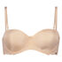 Voorgevormde strapless beugel bh Angie Nude, Huidskleur