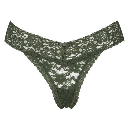 String Floral lace, Groen