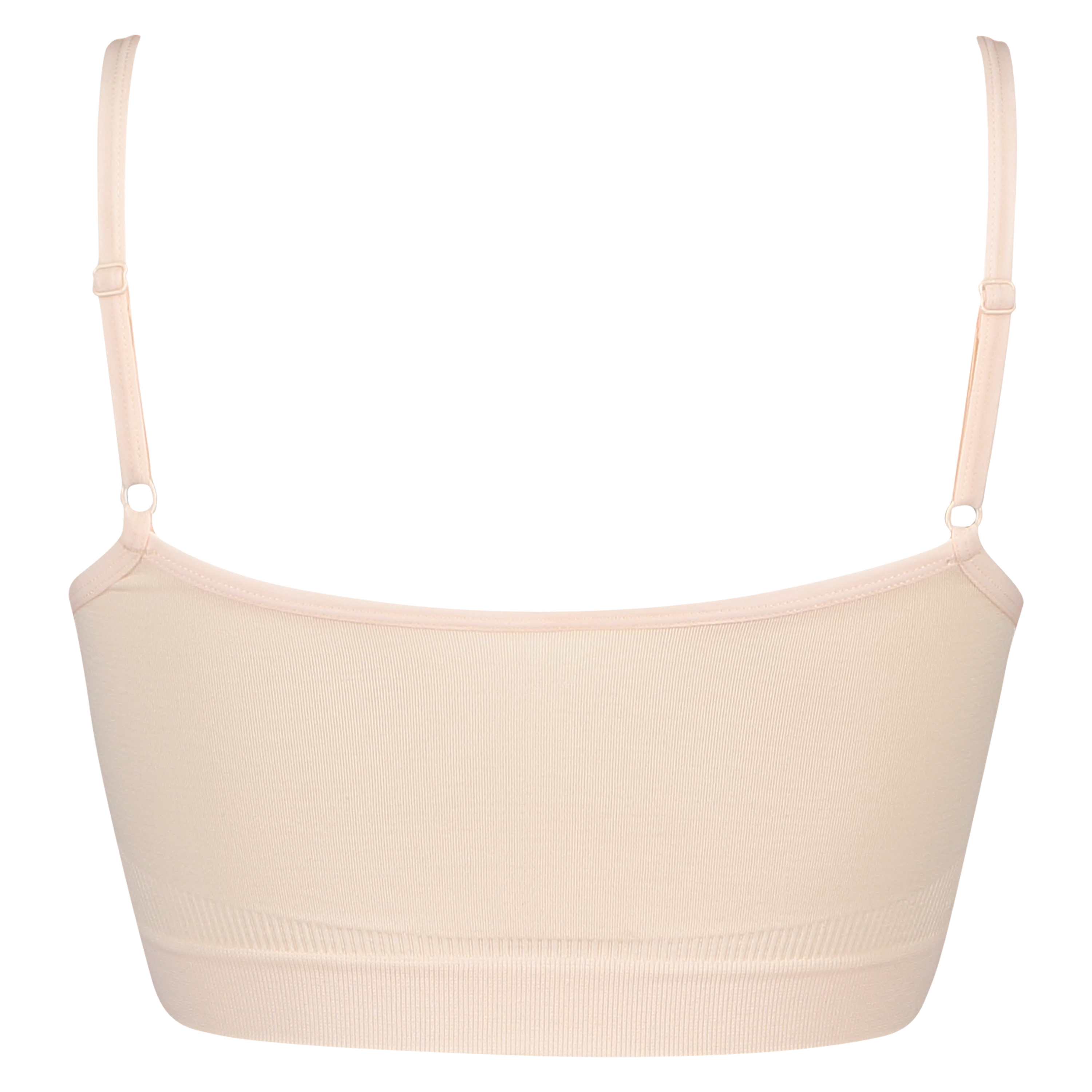 Seamless strappy top, Roze, main