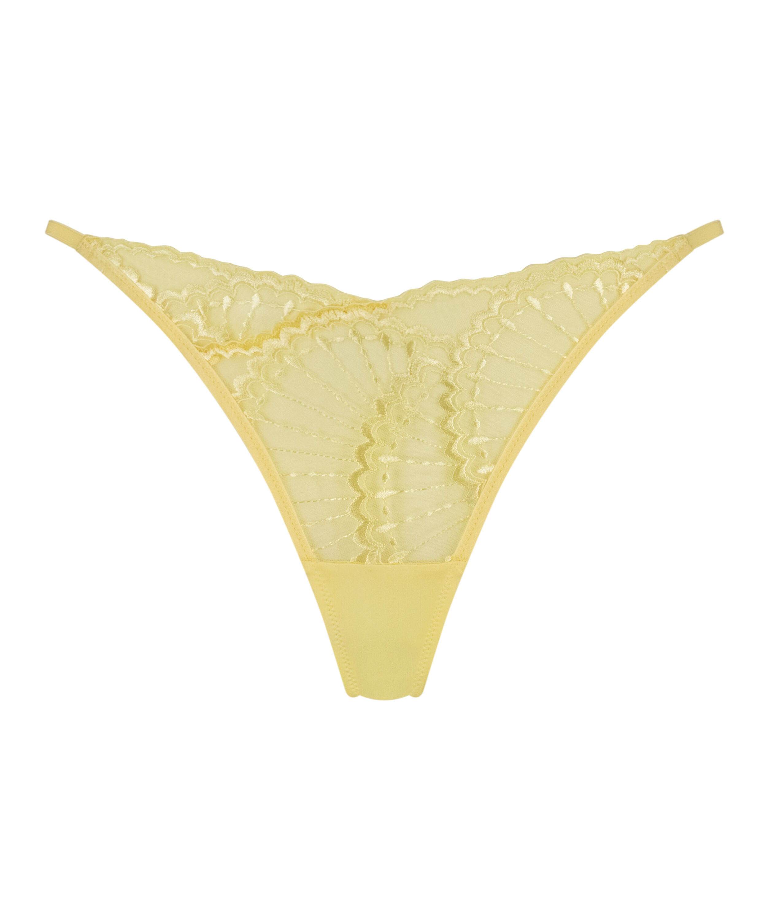 String Power Sali Con String Sali - Geel - Strings & Boxerstrings - Hunkemöller