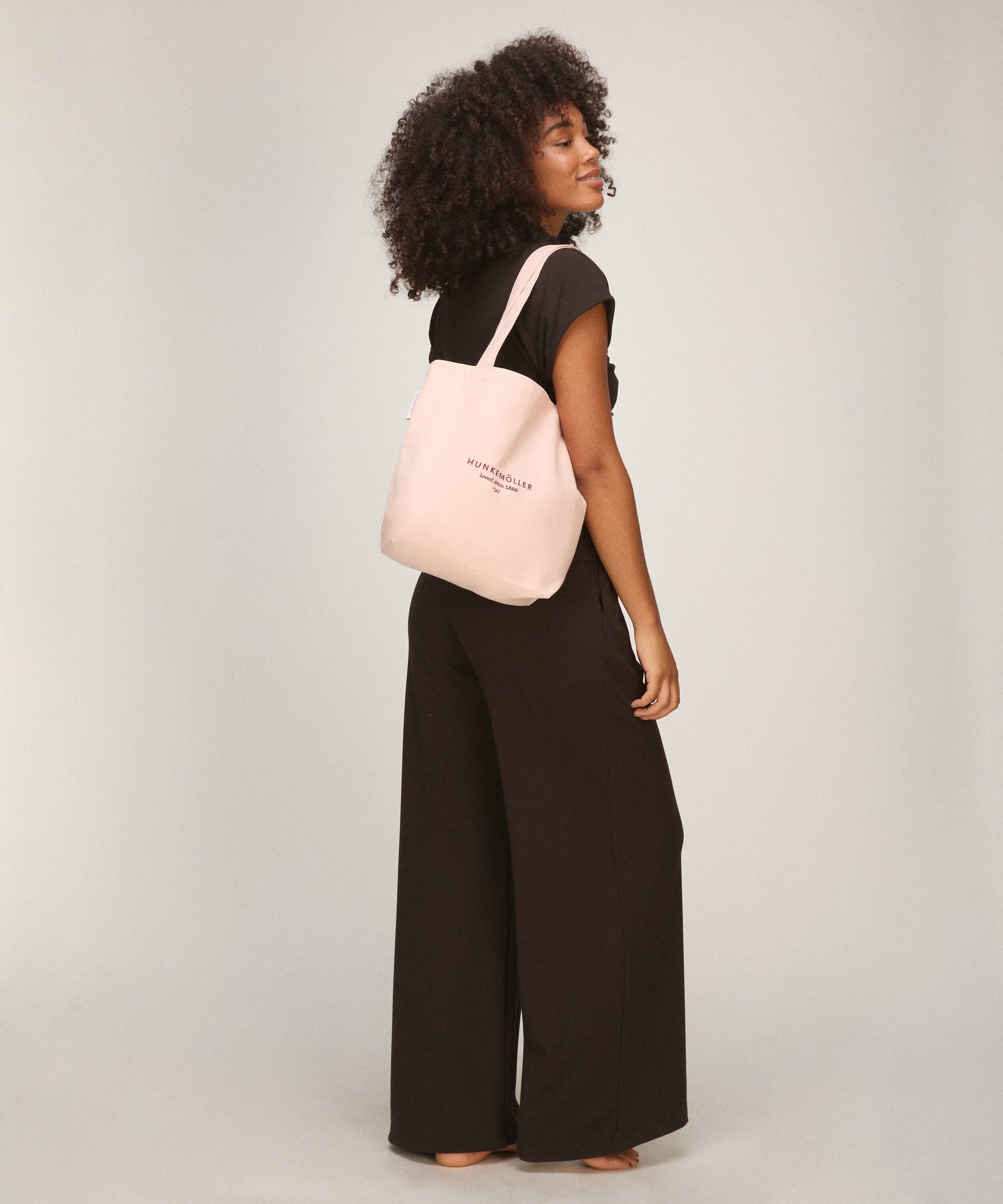 Canvas Tote Bag Small, Roze Canvas Tote Bag Small, Roze