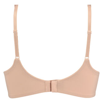 Voorgevormde beugel bh Satin fleece, Huidskleur