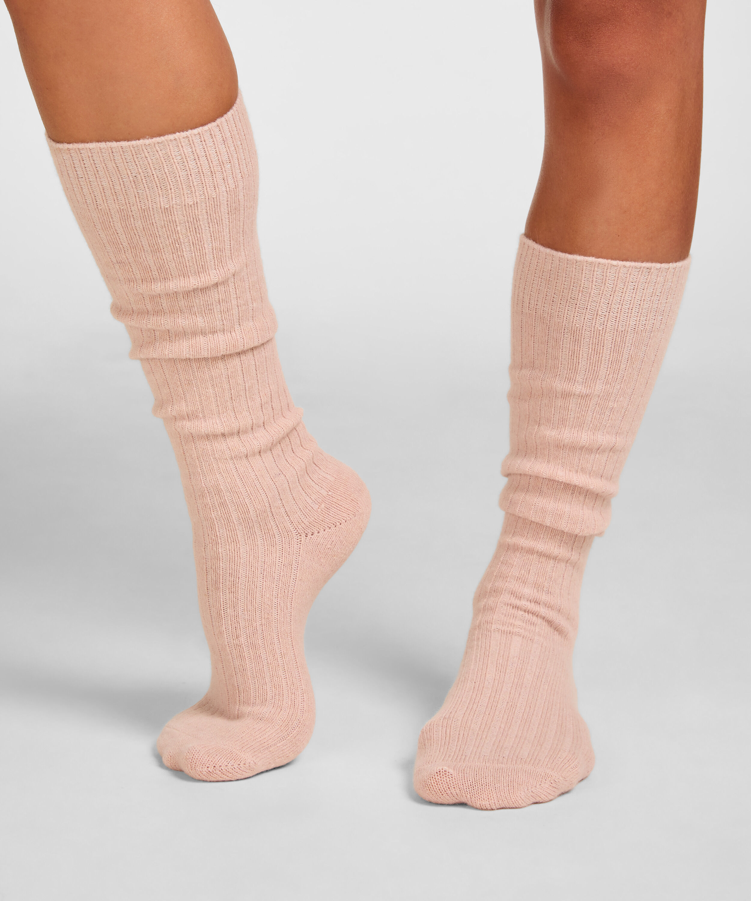 Sokken met Cashmere, Roze