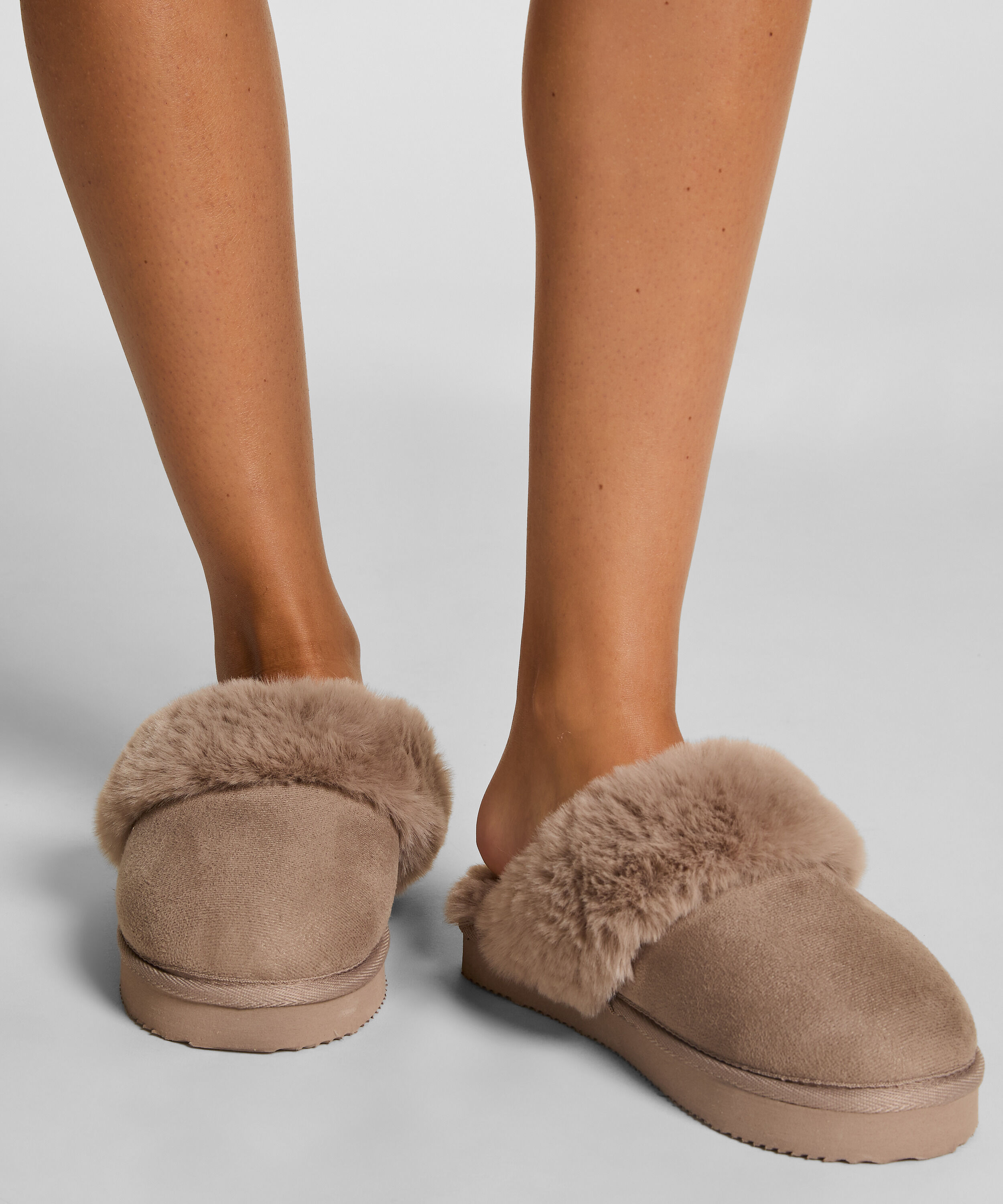 Pantoffel Reya, Grijs