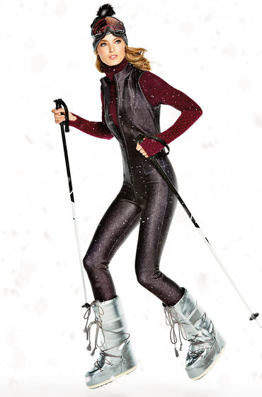 Hunkemoller Hkmx Ski Overall Zwart hunkemoller kopen in de aanbieding