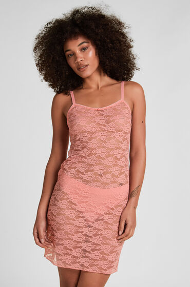 Hunkemöller Slipdress volledig Kant Roze