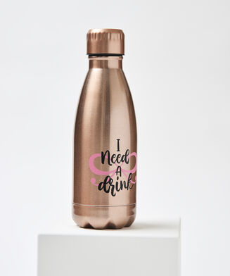 I need a Drink thermosfles, Roze