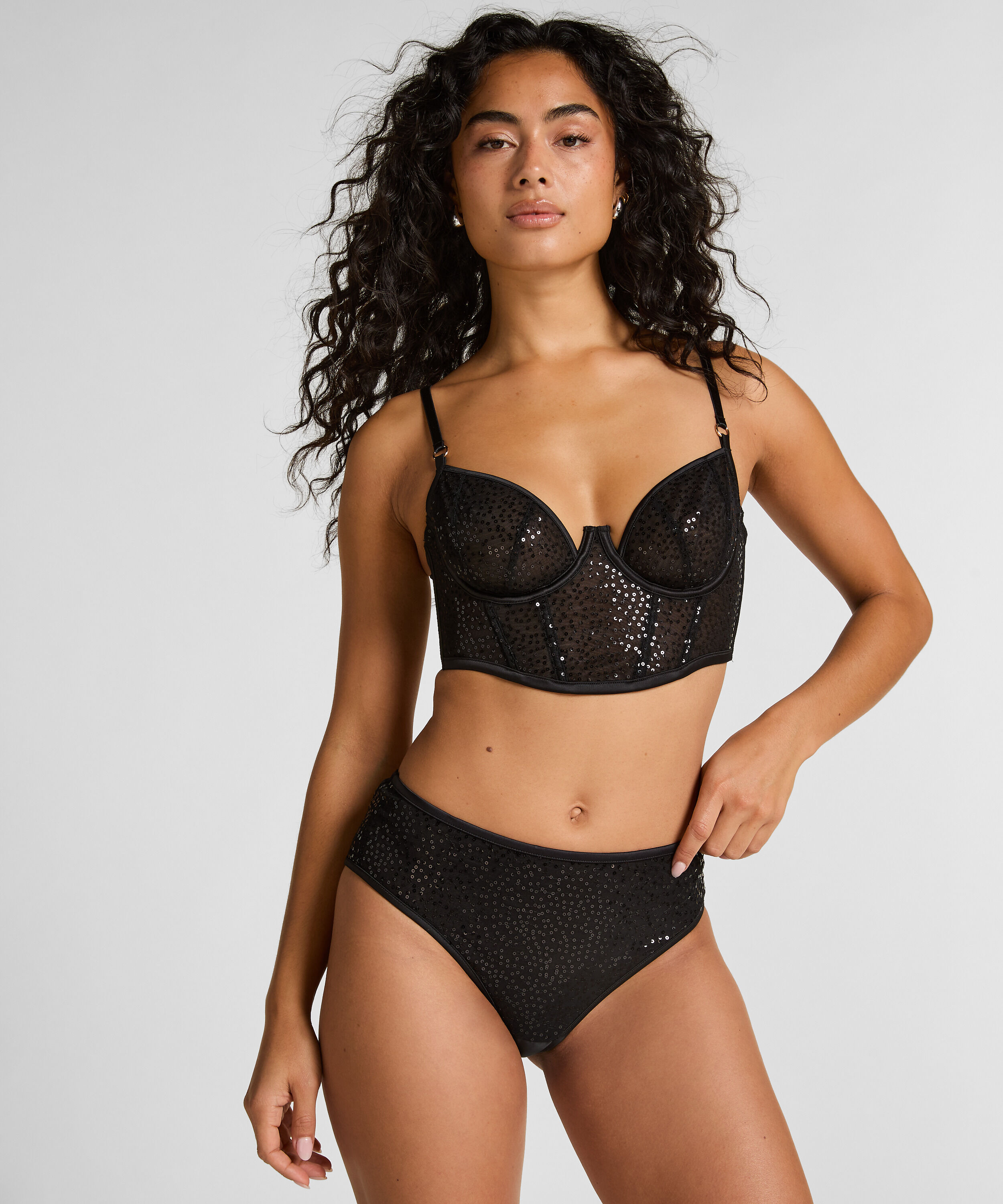 Hoog uitgesneden brazilian met hoge taille Elle