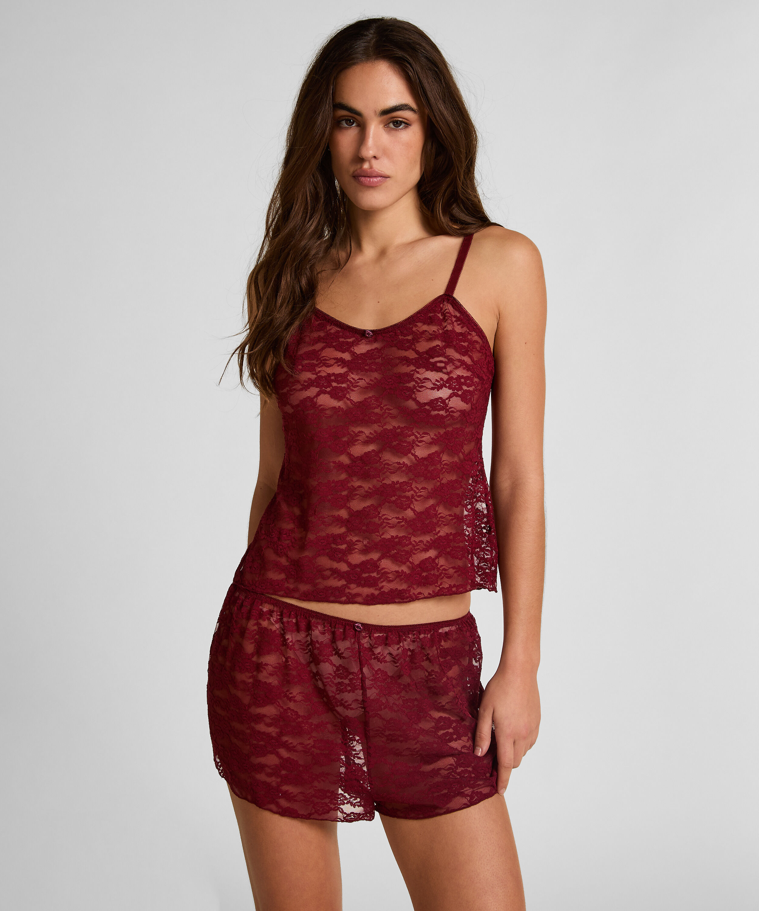 Short volledig Kant, Rood