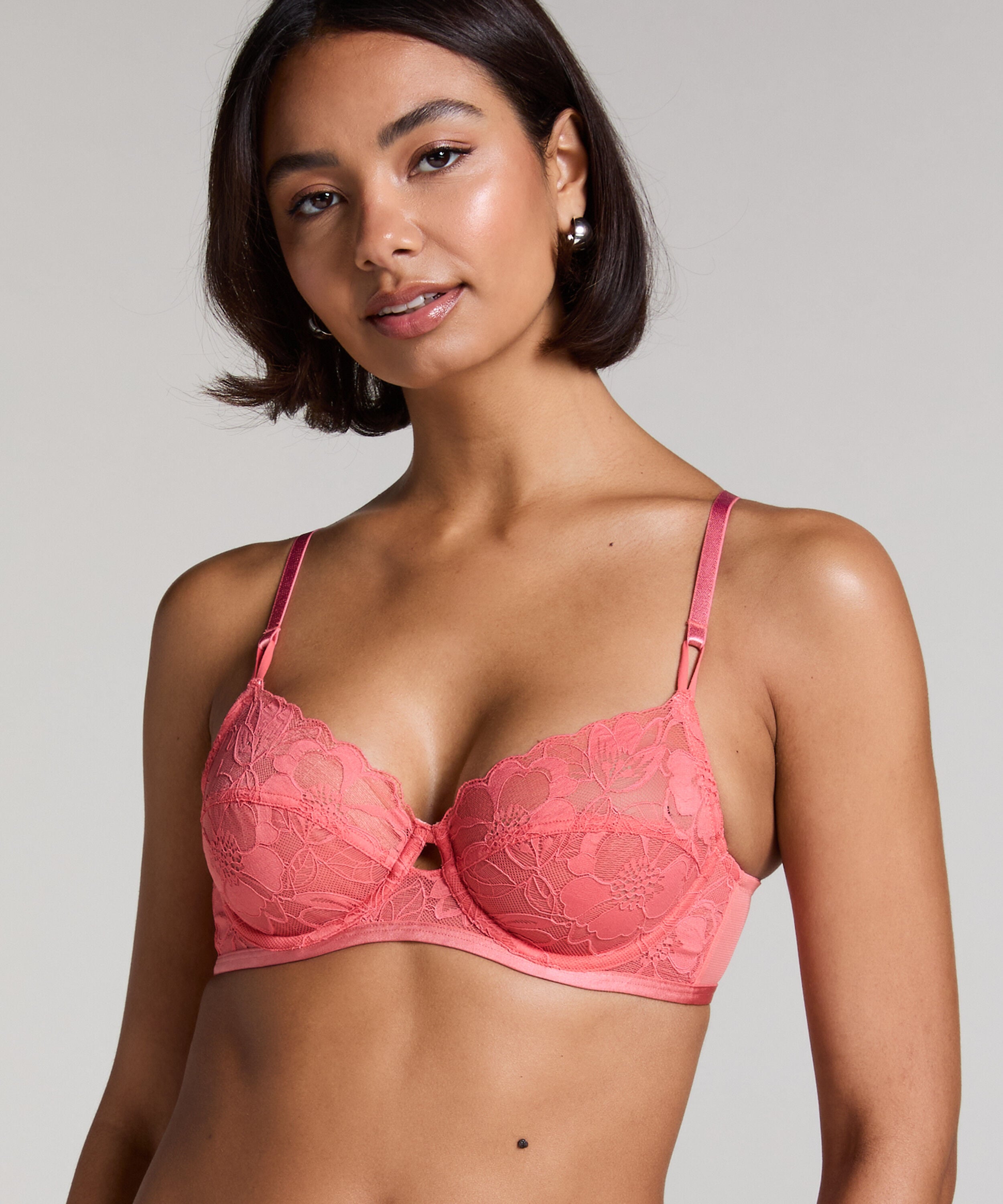 Niet-voorgevormde beugel bh Sophia, Roze