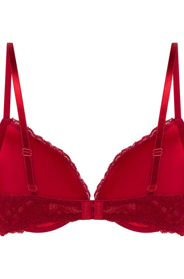 Hunkemöller Voorgevormde push-up beugel bh Marine Rood