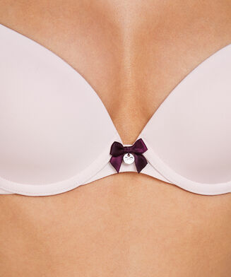 Voorgevormde beugel bh Plunge, Roze
