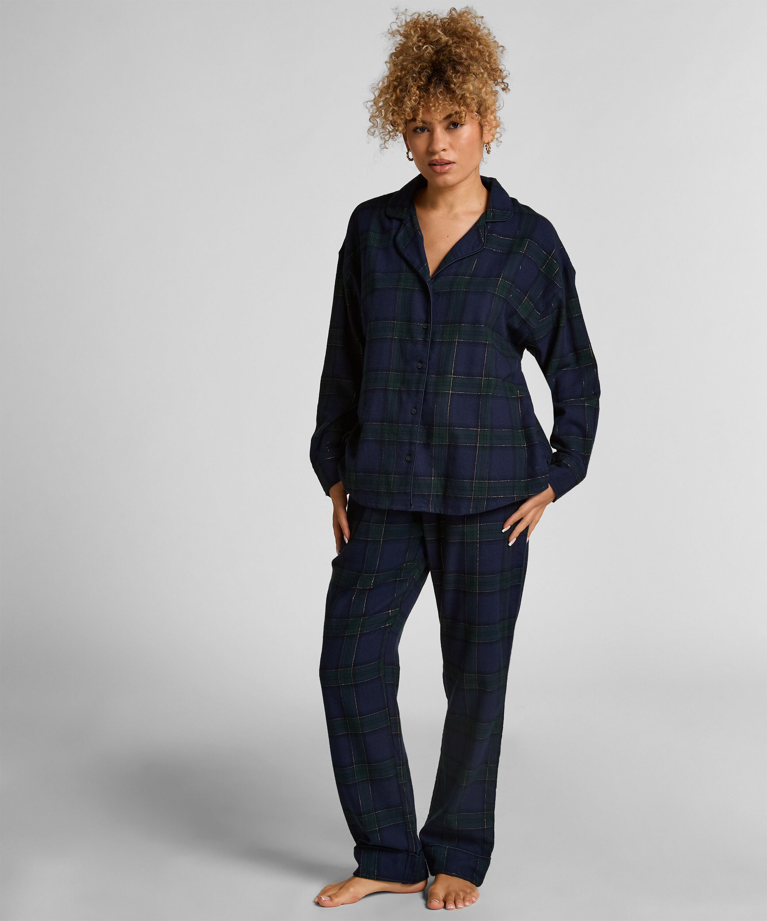 Petite pyjamabroek Flanel