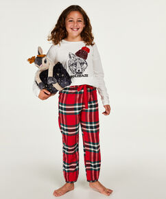 Knuffel met deken, Grijs