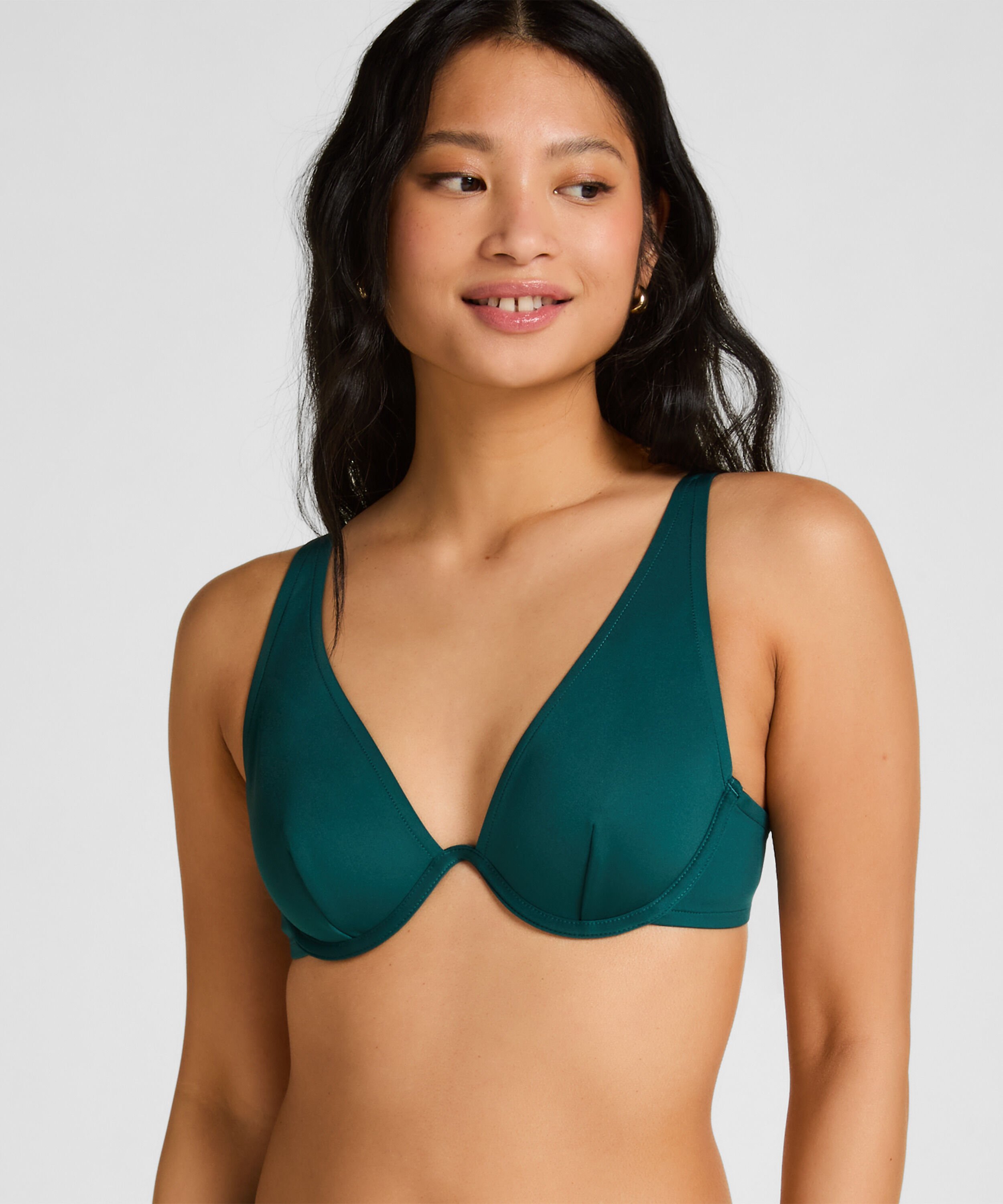 Neoprene bikinitop, Groen Neoprene bikinitop, Groen