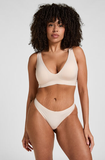 Hunkemöller Super Comfort String Beige
