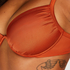 Niet-voorgevormde beugel bikinitop Corfu, Oranje