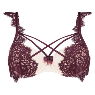 Voorgevormde beugel bh Nola, Rood