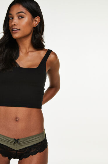 Hunkemoller Micro Brazilian Lacey Groen hunkemoller kopen in de aanbieding