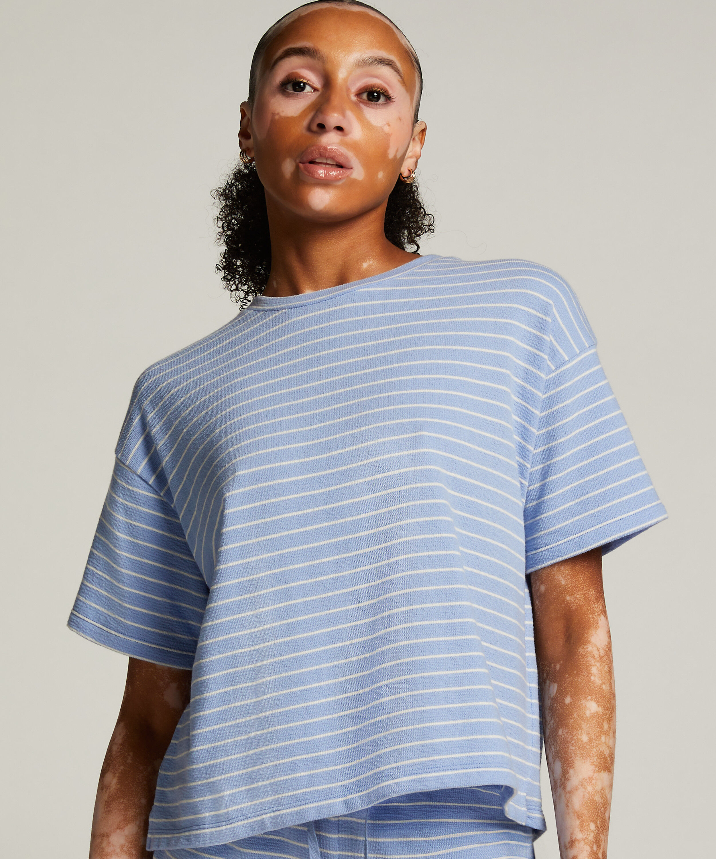 Pyjamatop, Blauw Pyjamatop, Blauw