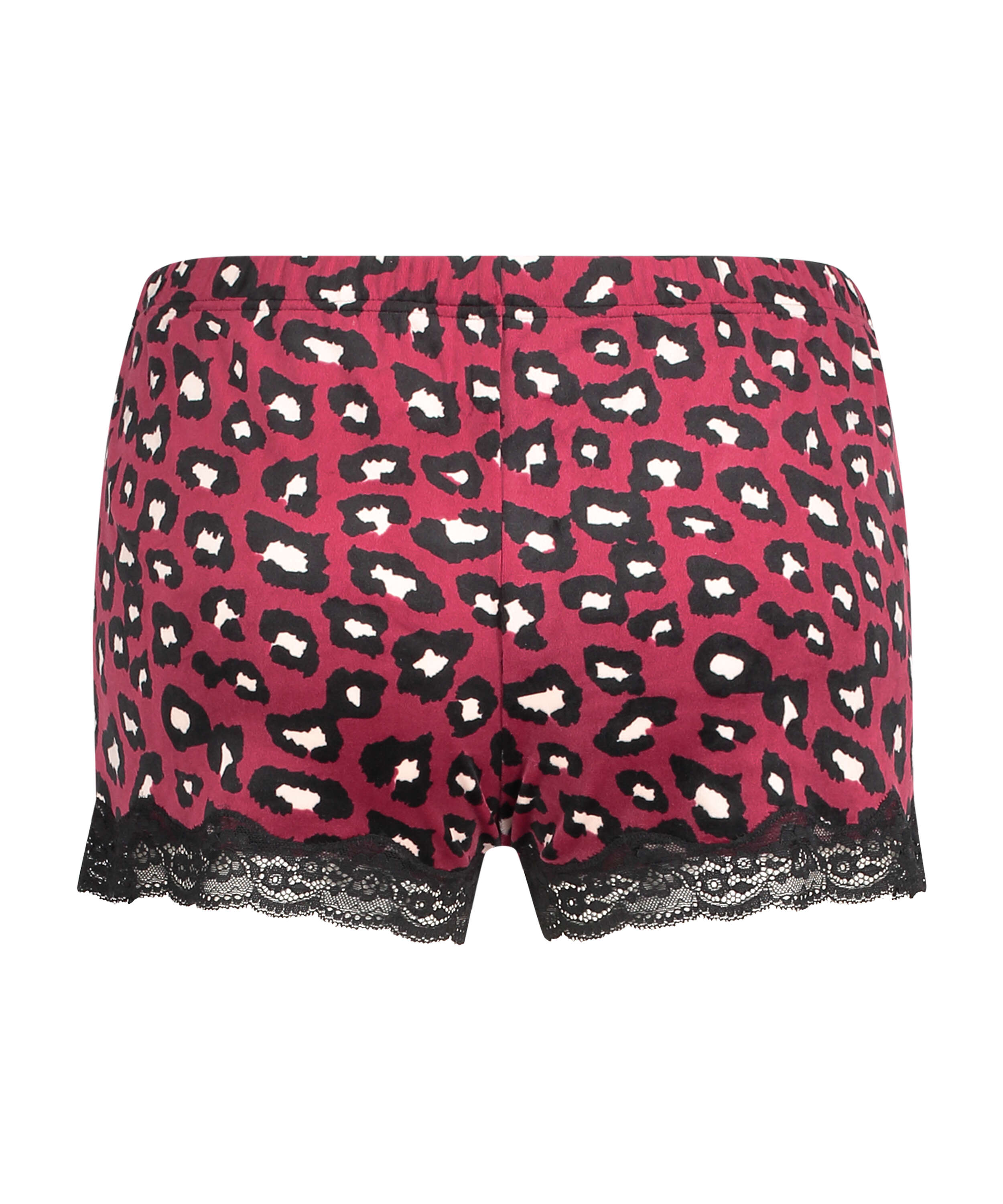 Shorts Velours Lace, Rood, main
