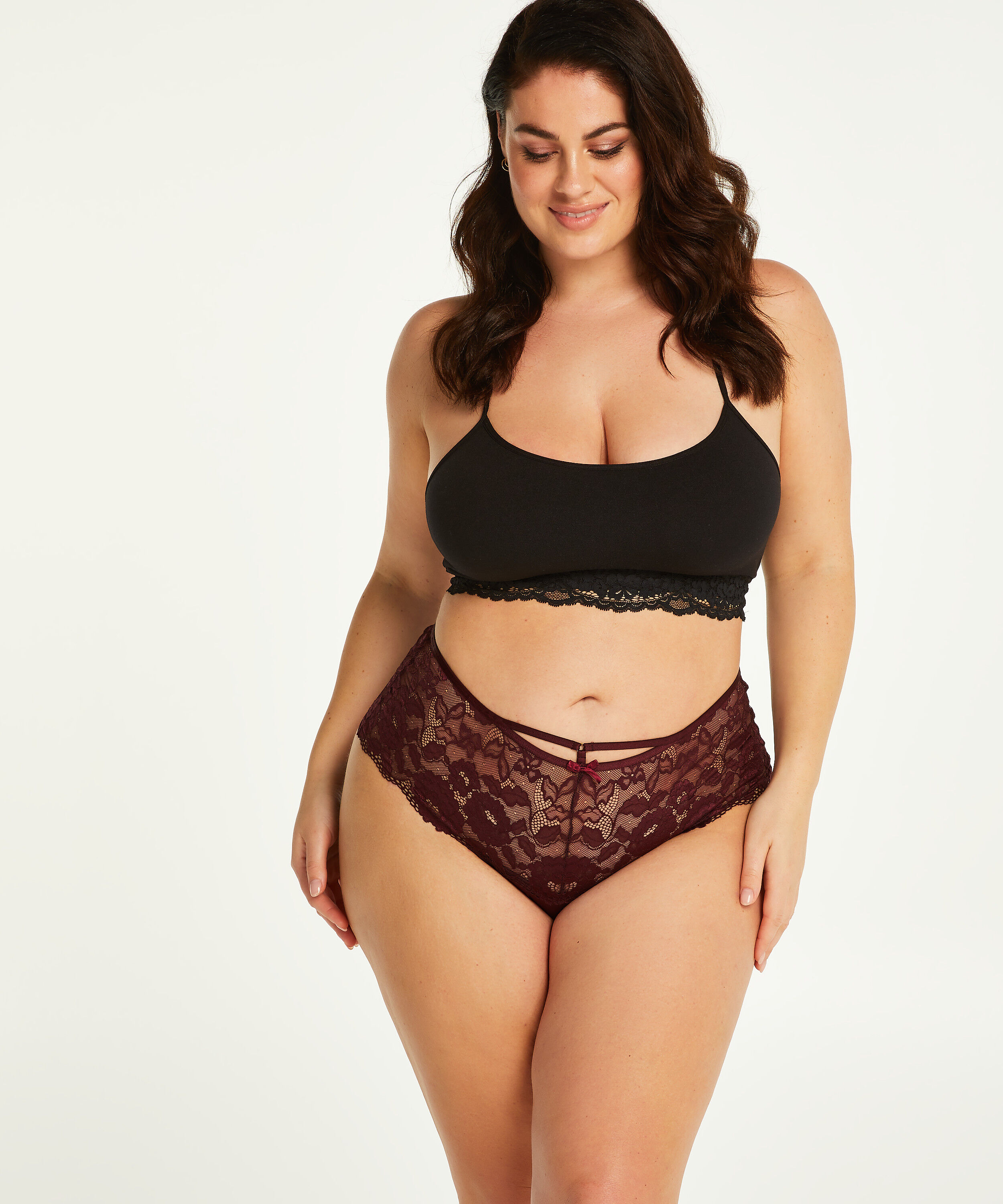 Boxerstring Jolie Curvy, Rood Boxerstring Jolie Curvy, Rood
