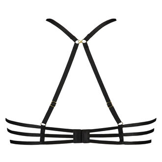 Niet-voorgevormde beugel bh Yuna, Zwart