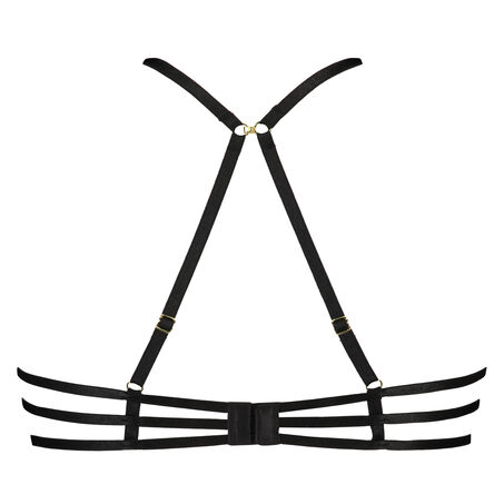 Niet-voorgevormde beugel bh Yuna, Zwart