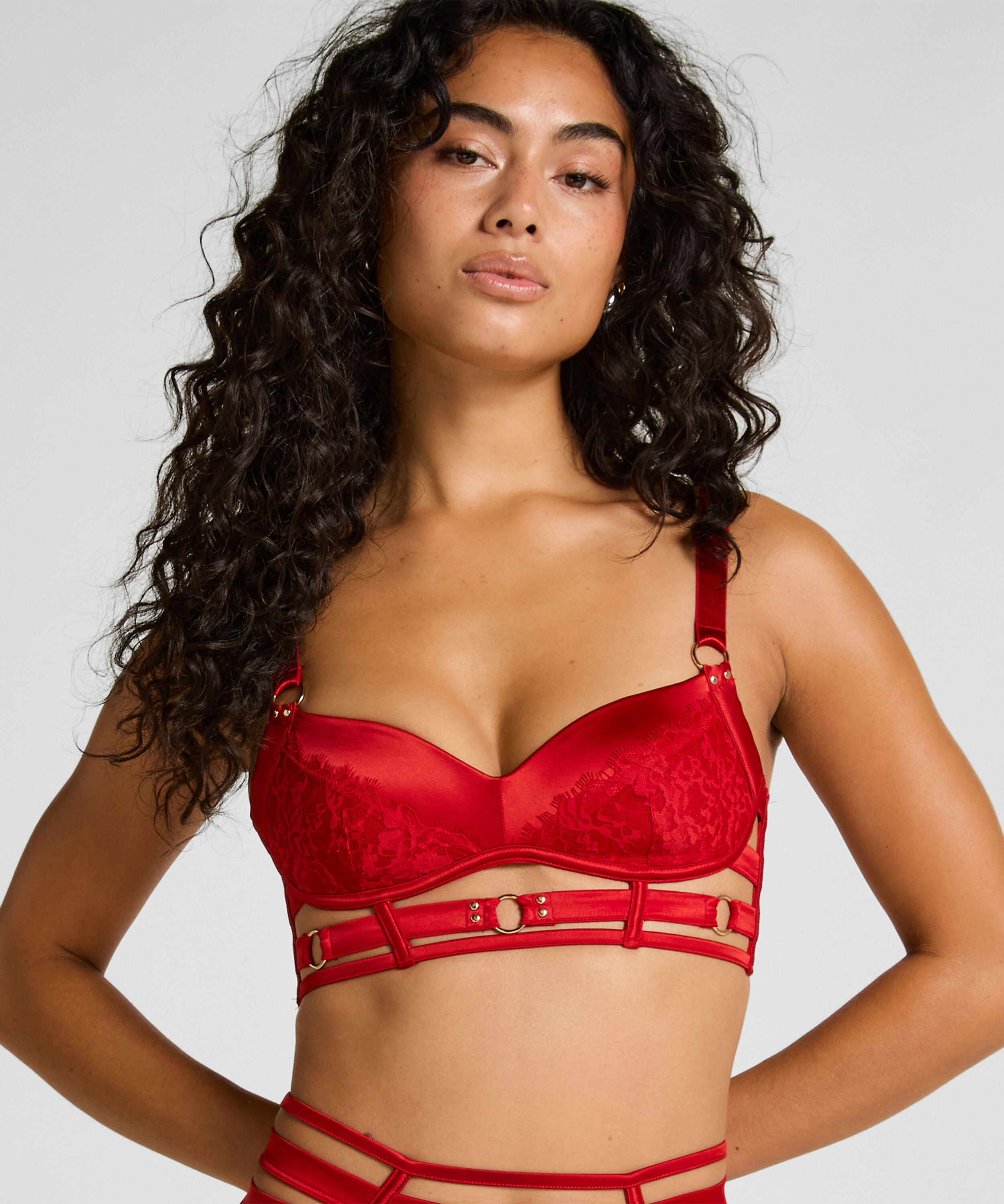 Bralette Noeki, Rood