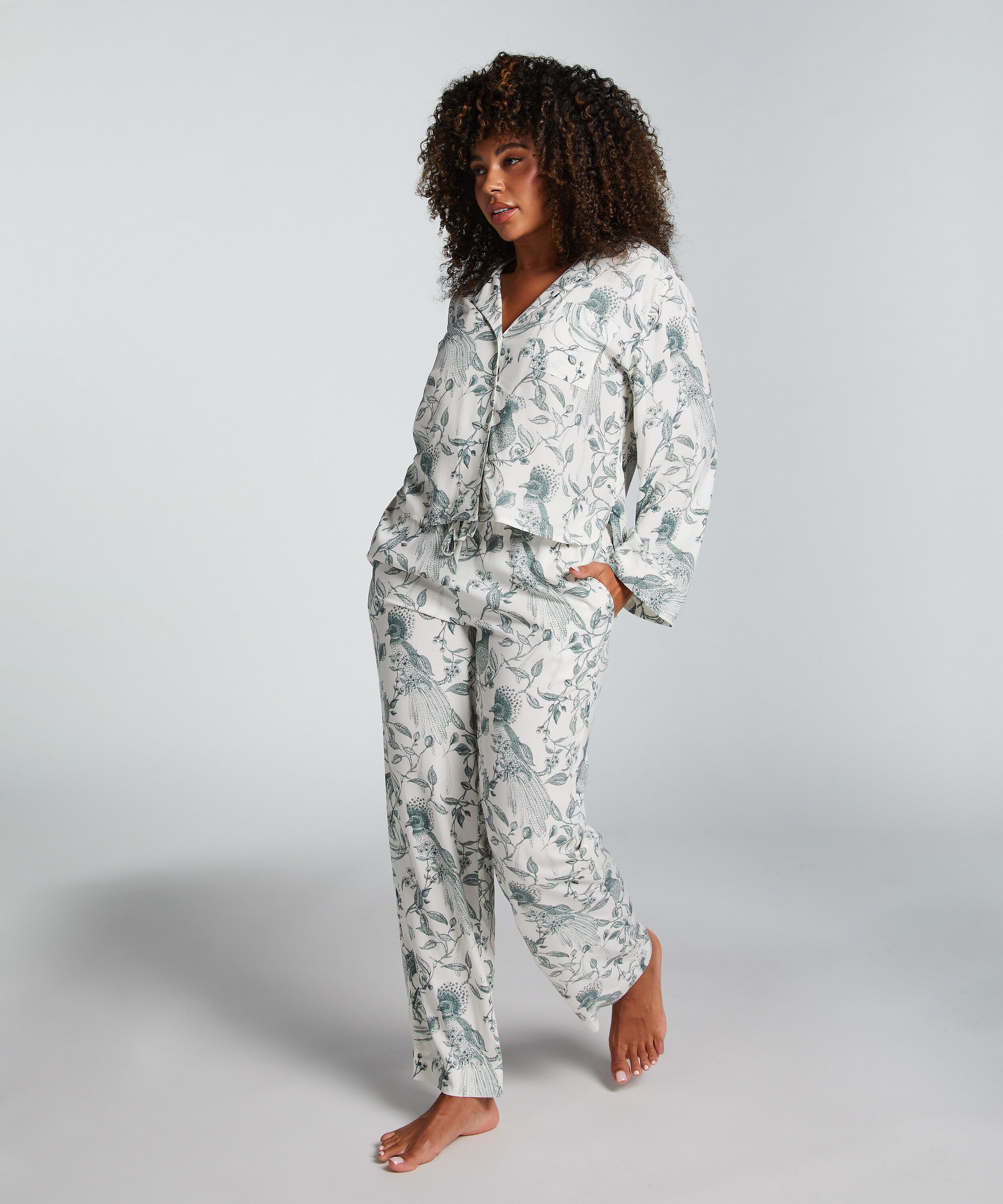 Tall Pyjamabroek, Wit