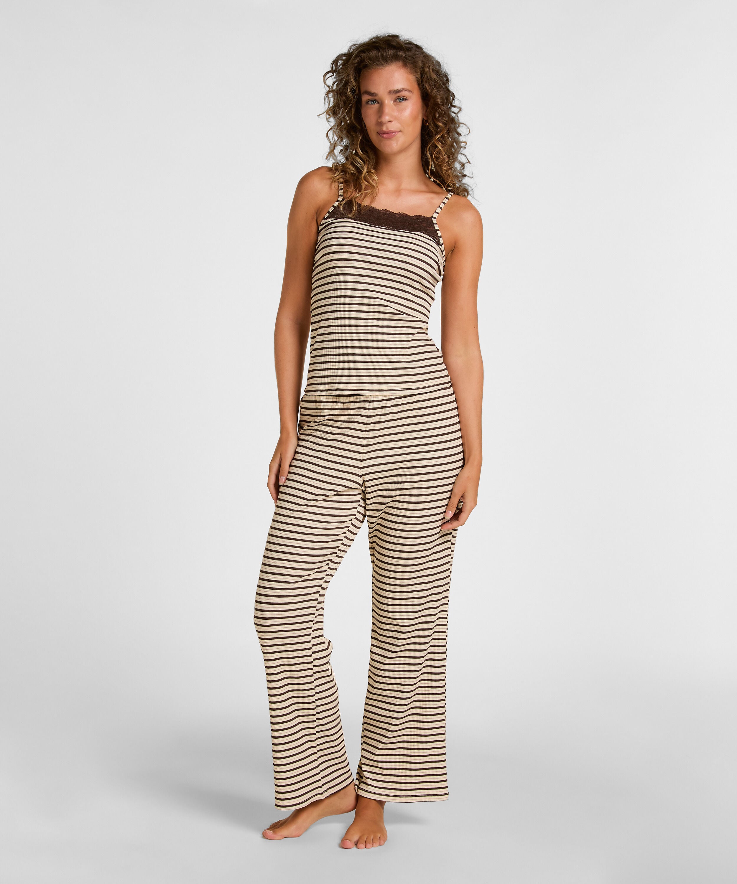 Pyjama Set met Kant