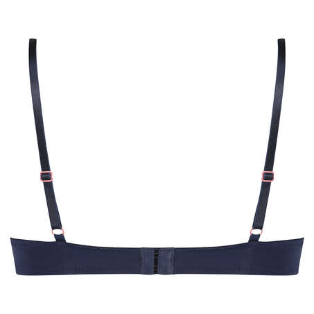 Voorgevormde beugel bh Plunge, Blauw