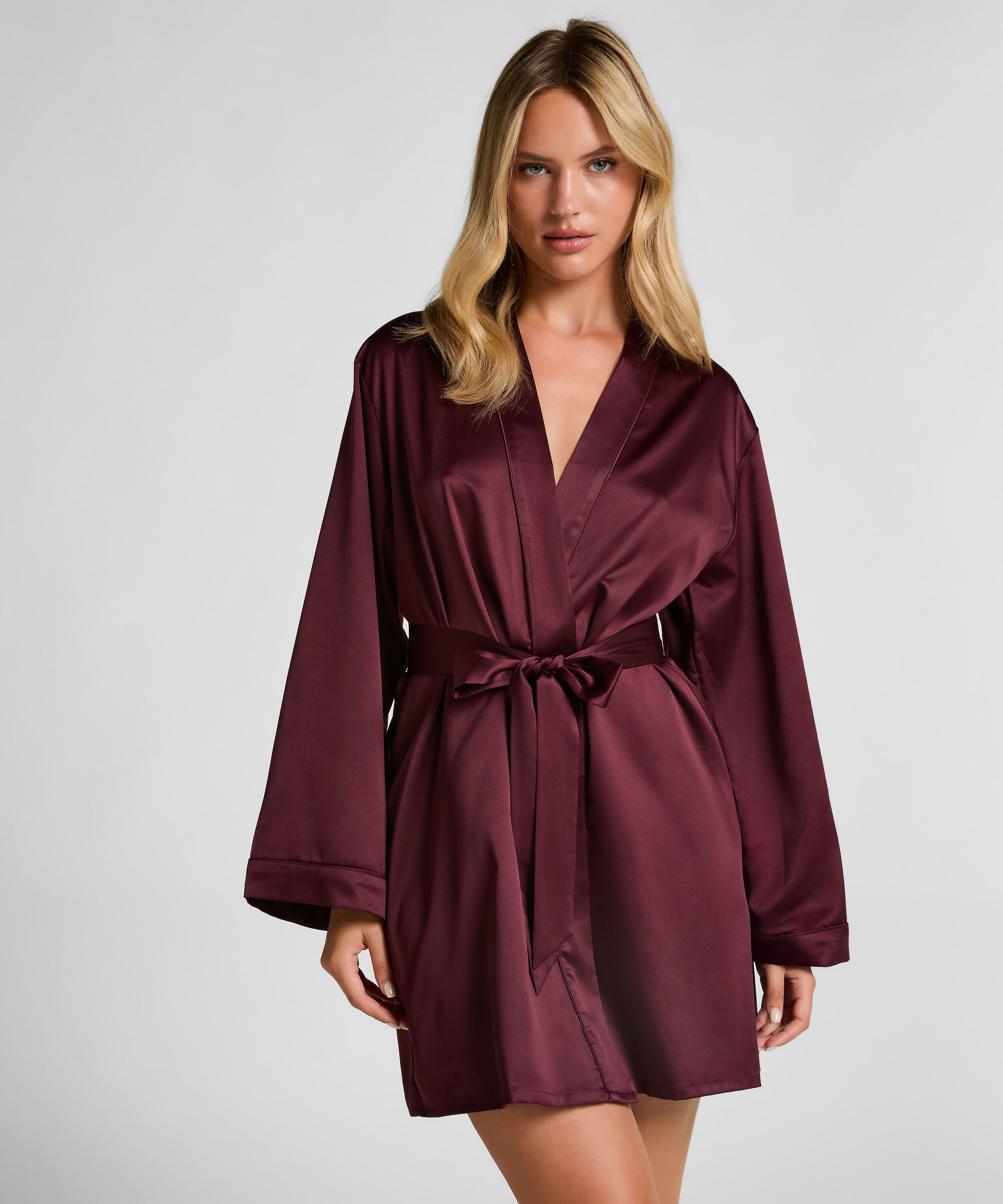 Kimono Satin, Rood