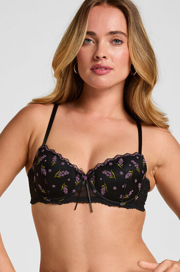 Hunkemöller Voorgevormde Beugel Bh Iris Zwart