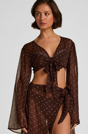 Hunkemöller Strand Top Algarve Bruin