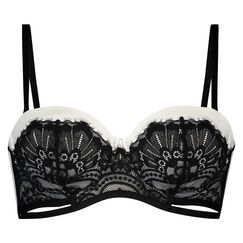 Voorgevormde strapless beugel bh Minnie, Wit