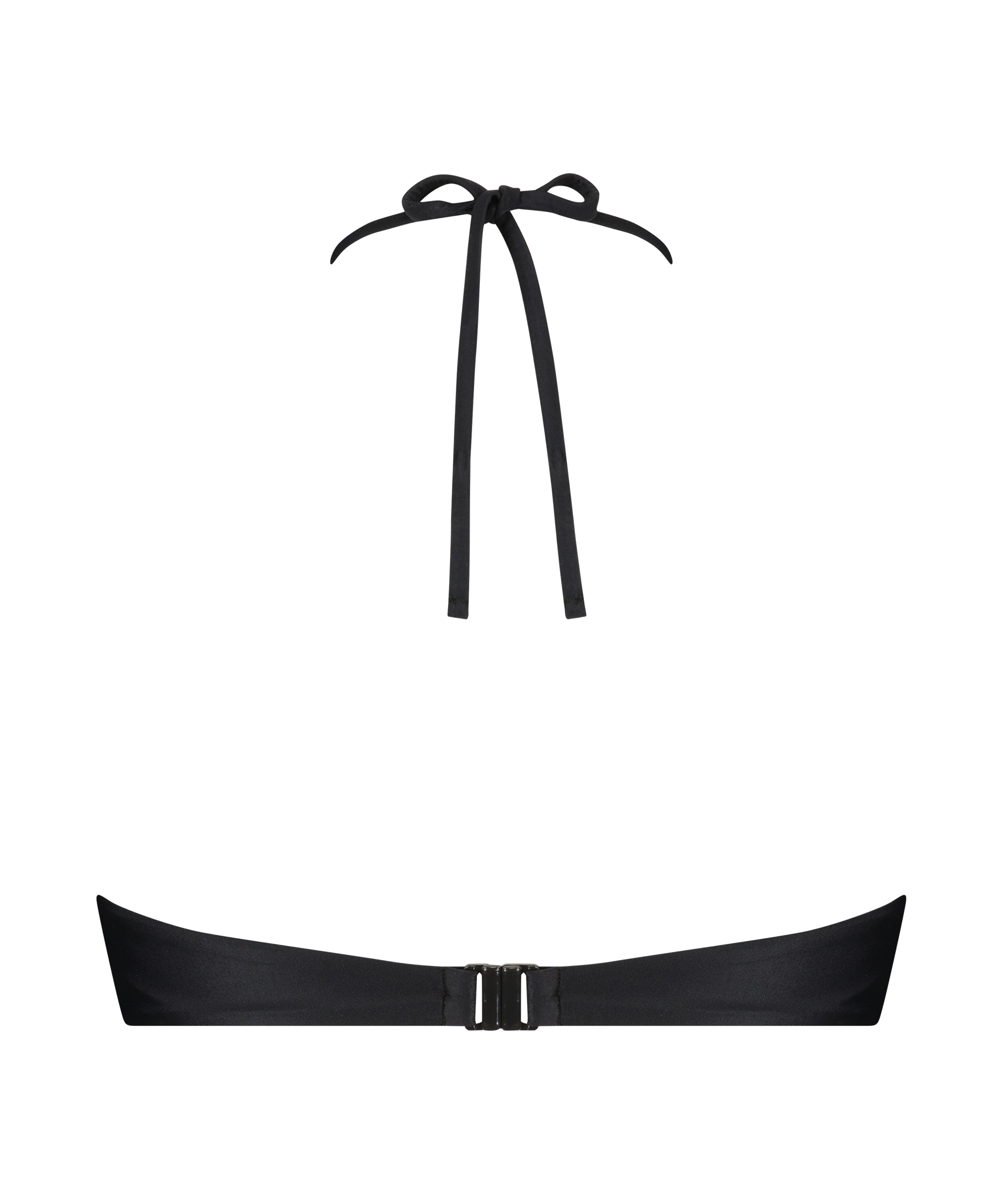 Voorgevormde strapless beugel bikinitop Cuba Rebecca Mir, Zwart, main