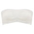 Naadloze bandeau top, Wit