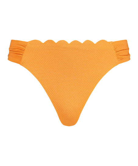 Rio Bikinibroekje Scallop Lurex, Oranje