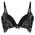 Voorgevormde push-up beugel bh Ilana, Zwart