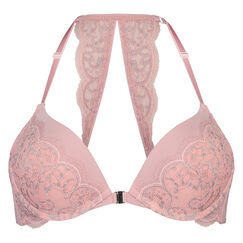 Voorgevormde push-up beugel bh Daphne, Roze