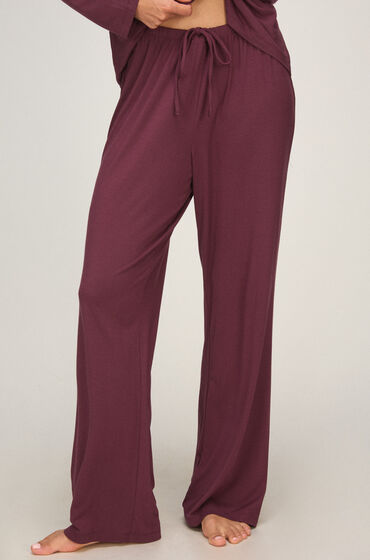 Hunkemöller Broek Jersey Essential Paars