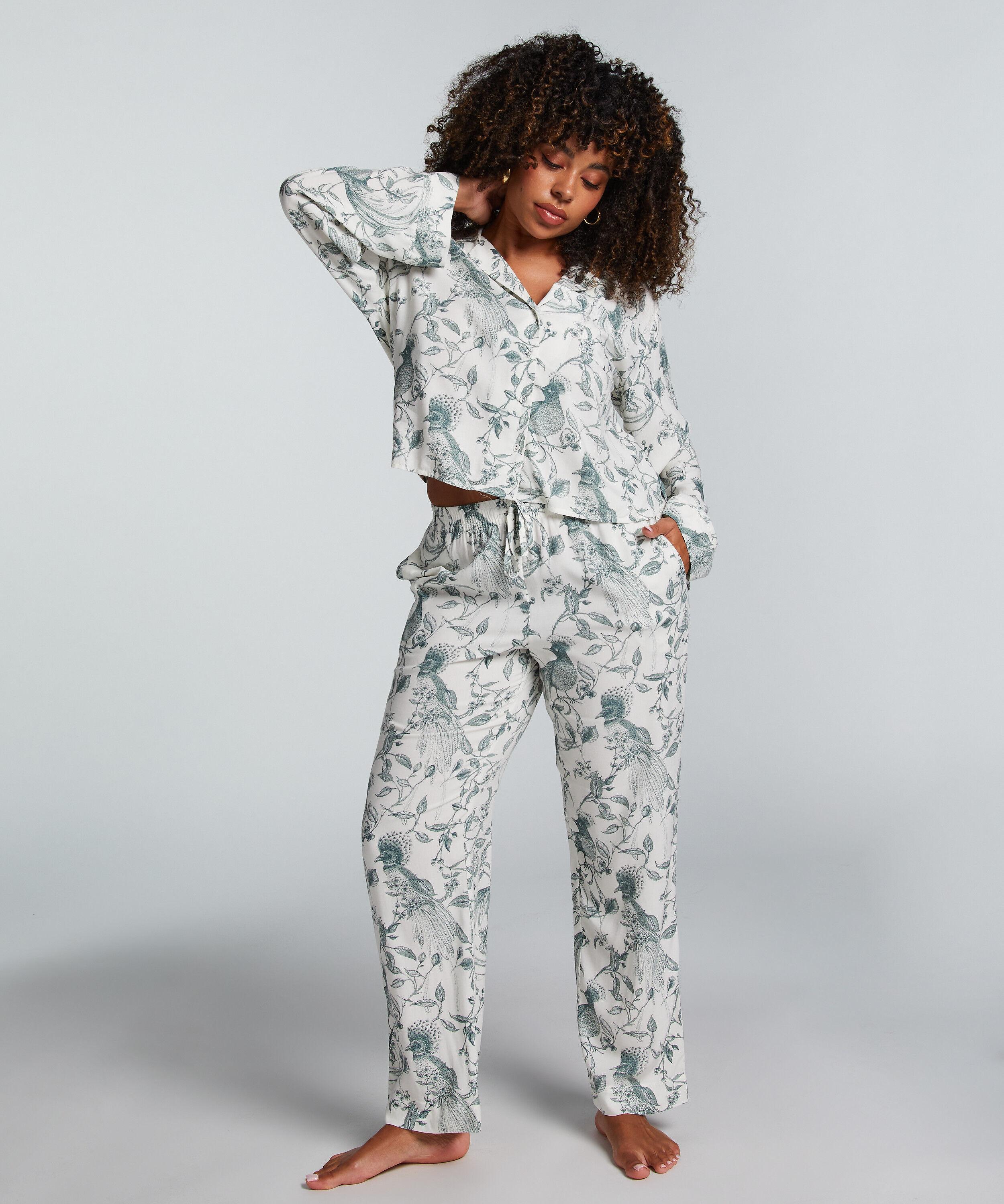 Petite pyjamabroek, Wit